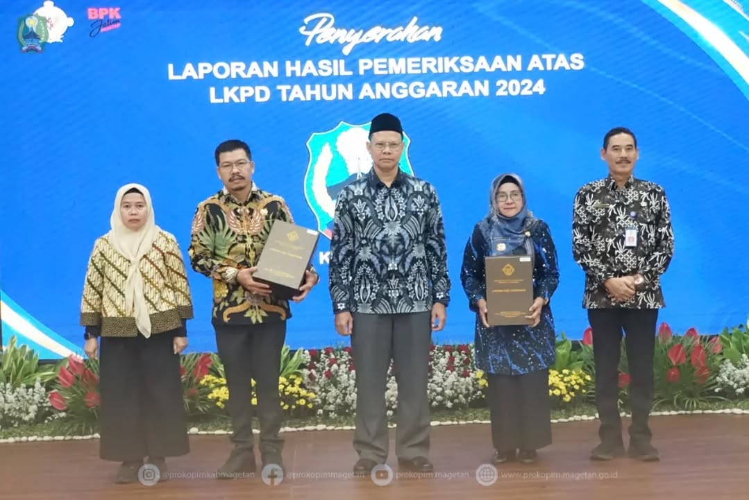 Kabupaten Magetan Kembali Raih Opini WTP Kesebelas Kalinya