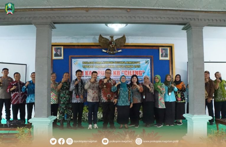 Penilaian Lomba Kampung KB Tingkat Provinsi Jawa Timur tahun 2025 di Kampung KB “Cileng”
