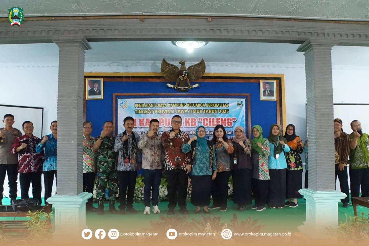 Penilaian Lomba Kampung KB Tingkat Provinsi Jawa Timur tahun 2025 di Kampung KB “Cileng”