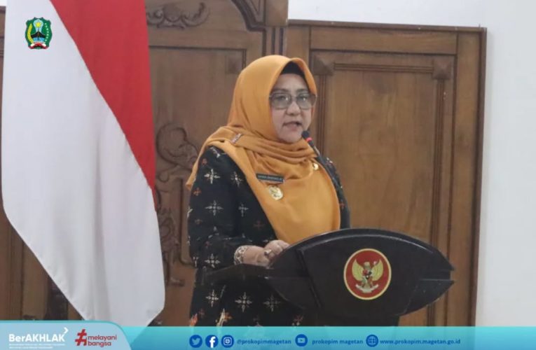 Bupati Magetan Paparkan Pelaksanaan dan Hasil Aksi Pencegahan dan Percepatan Penurunan Stunting di Kabupaten Magetan Tahun 2024