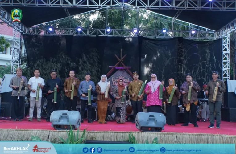 Festival Bambu Ramaikan Peringatan Hari Lingkungan Hidup di Magetan