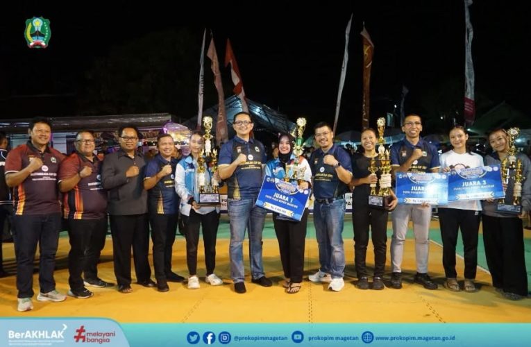 FINAL TURNAMEN BOLA VOLI “BHAYANGKARA CUP MAGETAN 2025