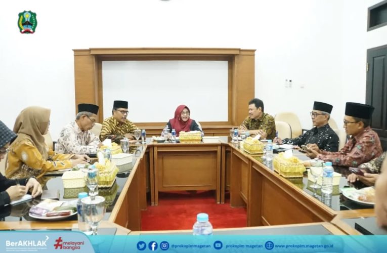Bupati Magetan Nanik Sumantri Terima Audiensi Dewan Pendidikan