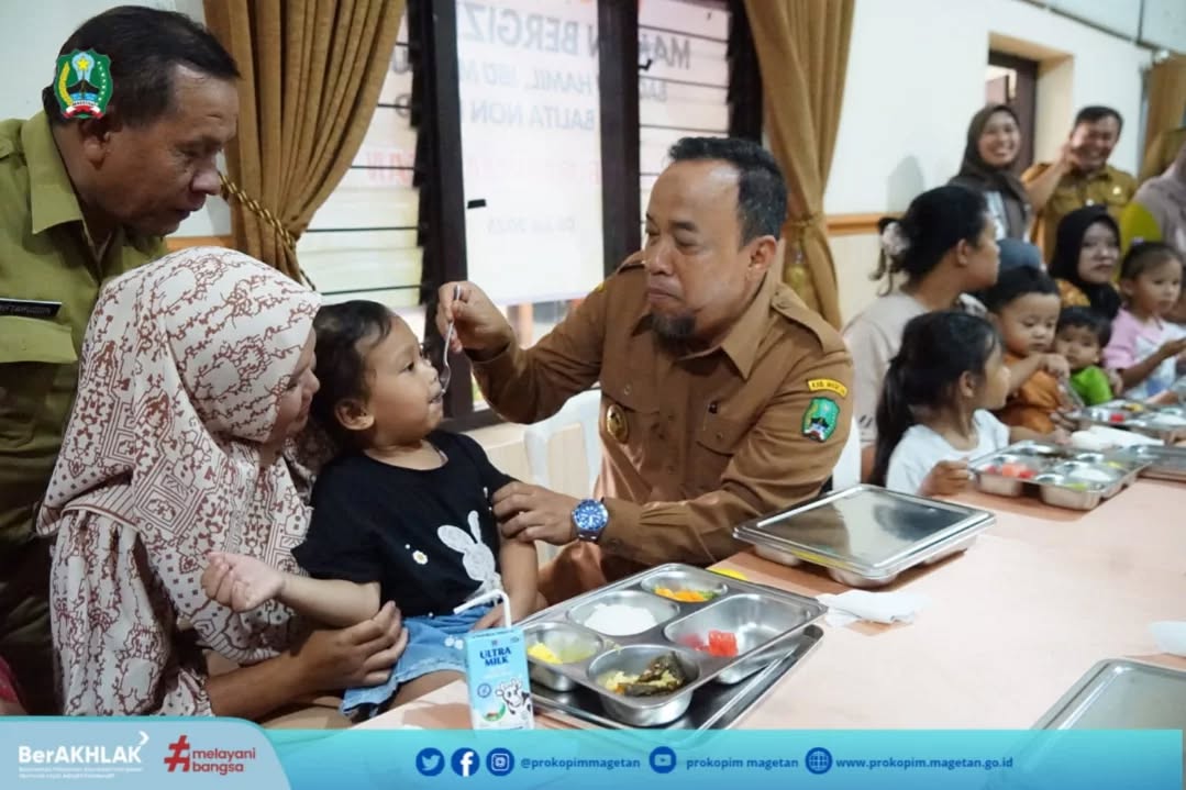 Launching Makan Bergizi Gratis Bagi Ibu Hamil, Ibu Menyusui, dan Balita Non Paud (B3)