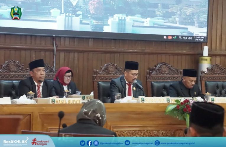 Jawaban Bupati Atas Pandangan Umum Fraksi DPRD terhadap Raperda tentang Pertanggungjawaban Pelaksanaan APBD T.A 2024.