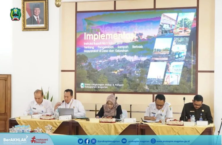 Magetan Genjot Pengelolaan Sampah Berbasis Masyarakat Desa