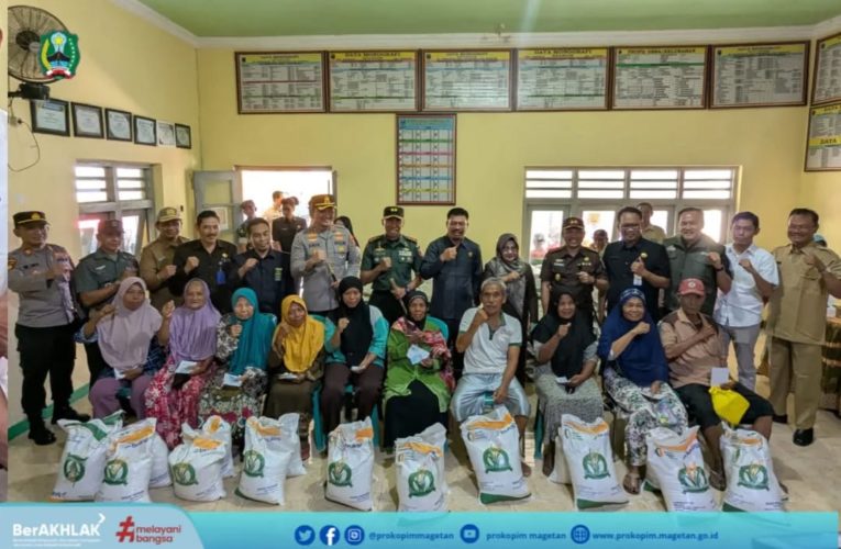 Pemkab Magetan Salurkan Beras Cadangan Pangan Pemerintah Periode Juni-Juli 2025