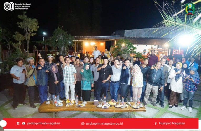 Silaturahmi dan Sinergitas Media Magetan Ikut Wujudkan Sapta Karsa