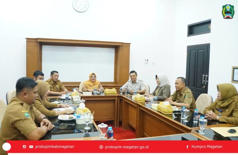 Audiensi Ketua KADIN Kabupaten Magetan dengan Bupati Magetan