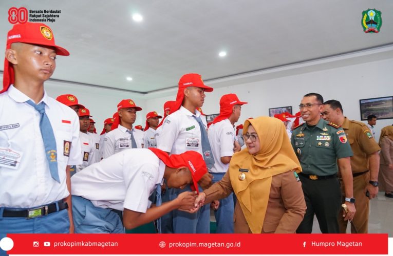 PENYERAHAN CALON PASKIBRA UPACARA HUT KE- 80 KEMERDEKAAN RI