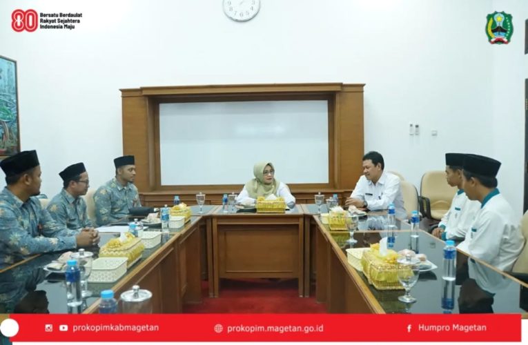 Bupati Magetan Beri Motivasi Tim SMA IIS PSM yang Akan Berlaga di Jepang