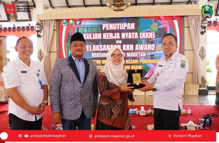 Penutupan KKN dan Pelaksanaan KKN Award Tahun 2025 di Kabupaten Magetan