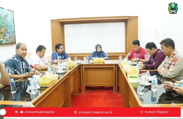 Audiensi Bupati dan Pengurus PBVSI Magetan