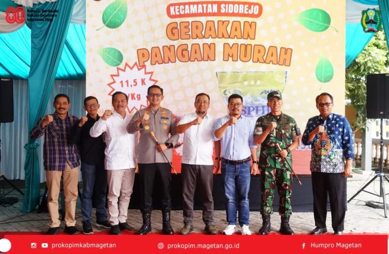 Pemerintah Kabupaten Magetan Gelar Gerakan Pangan Murah, Kendalikan Laju Inflasi