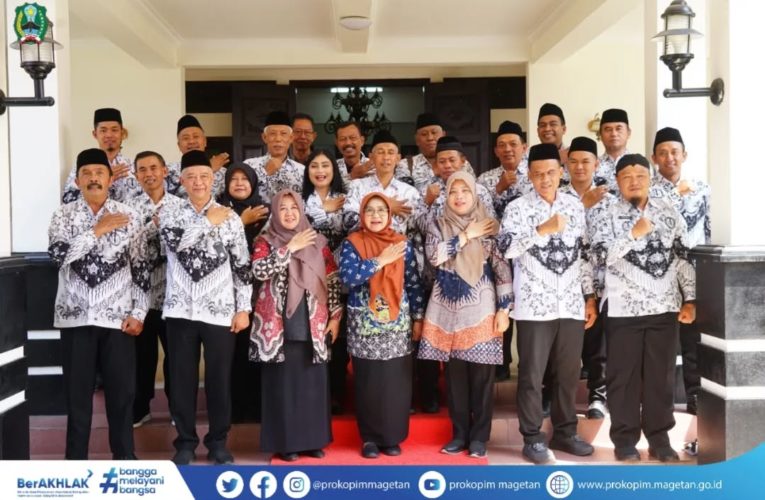 PGRI Magetan Silaturahmi dengan Bupati, Bahas Pengembangan Pendidikan dan Pelestarian Budaya
