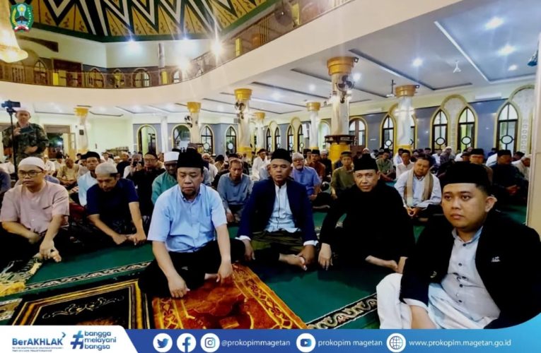 Wakil Bupati Magetan Hadiri Pengajian Subuh Peringatan Maulid Nabi Muhammad SAW