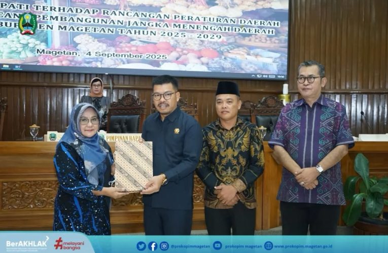Bupati Magetan sampaikan Ranperda RPJMD 2025–2029
