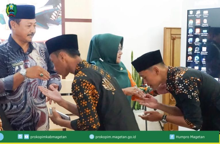 Bupati Magetan Berangkatkan kontingen MTQ Kabupaten Magetan