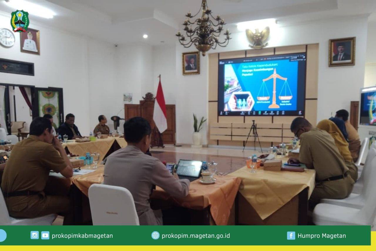 Rakor Pengendalian Inflasi, Pelaksanaan Peta Jalan Pembangunan Kependudukan, dan Program 3 Juta Rumah