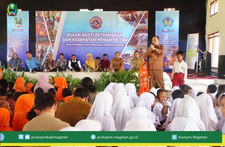 Wakil Bupati Magetan Kunjungi Desa Getasanyar, Tingkatkan Gizi Anak dan Resmikan Reaktor Biogas