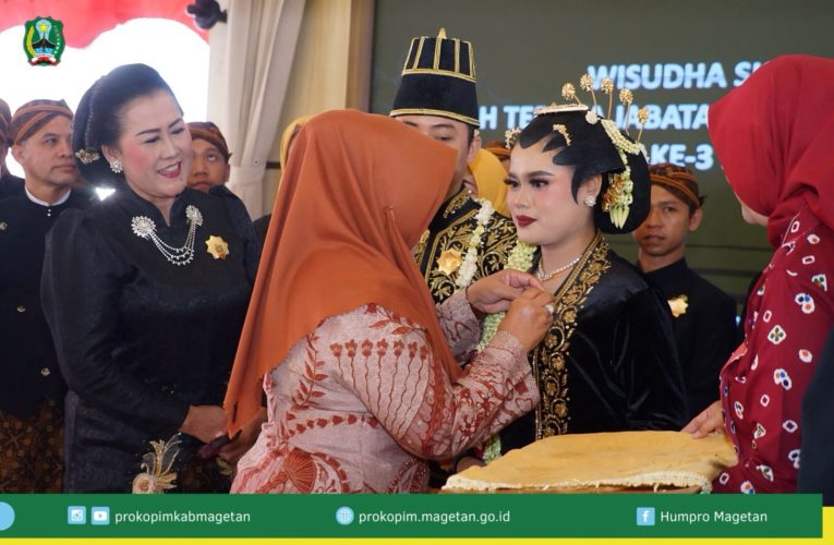 Bupati Magetan Mewisuda Siswa Pranatacara dan Peringatan HUT Paguyuban Pranatacara Magetan