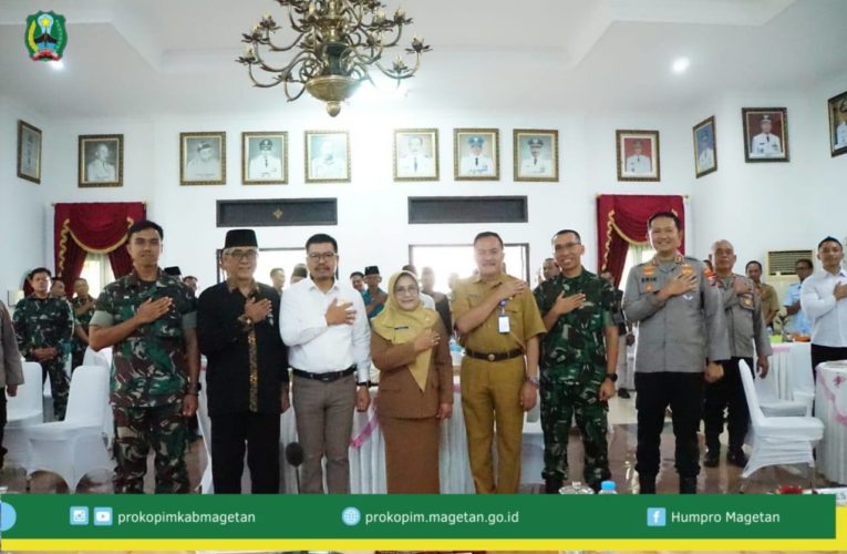 Hadiri Rakor Doa Bersama HUT PSHT, Bupati Magetan Tekankan Kerukunan Antar Perguruan Pencak Silat