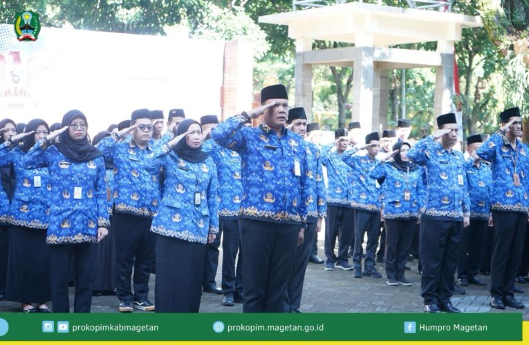 ASN Lingkup Setda Magetan Ikuti Upacara Hari Kesaktian Pancasila tahun 2025