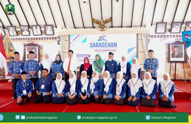 Sarasehan 2 Dekade HIMPAUDI Kabupaten Magetan, Bupati Titip Harapan untuk Guru PAUD