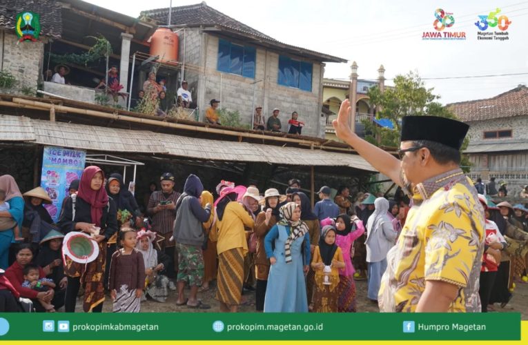 Wakil Bupati Magetan hadiri Festival Janggan Tempoe Doeloe desa Janggan Kecamatan Poncol