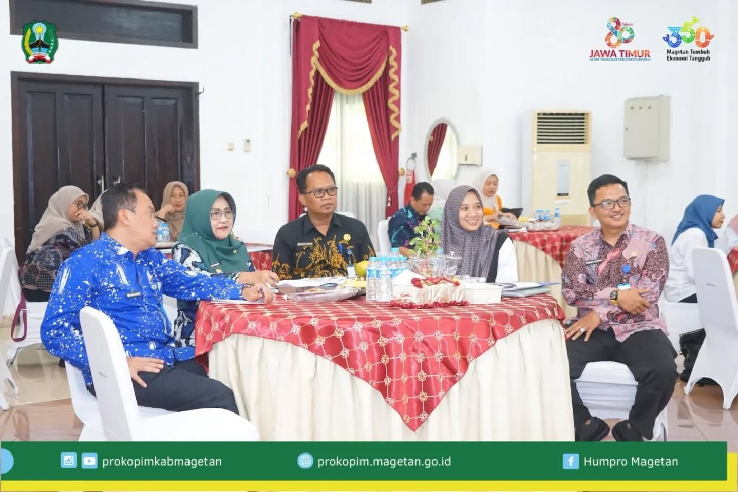 Audiensi hasil Pendampingan penyusunan Ranperda ALD dan Kelembagaan pembentukan UPTD PALD Magetan