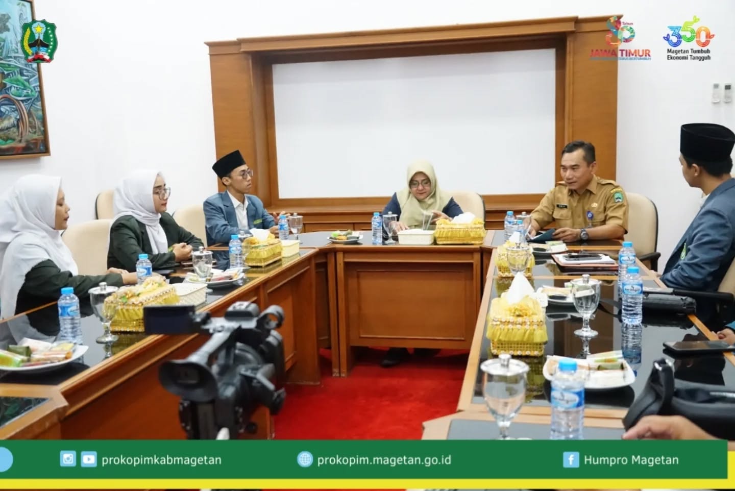 Bupati Magetan Terima Audiensi Pengurus IPNU – IPPNU
