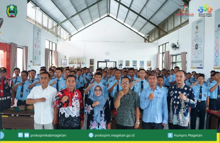 Bakesbangpol Magetan Tanamkan Nilai Persatuan dan Toleransi di Kalangan Pelajar SMK YKP