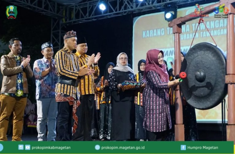 Bunda Nanik Dorong Perputaran Ekonomi dan UMKM Magetan, Dalam Acara Festival Tawanganom Ekraf