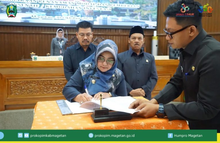 DPRD Magetan Setujui Raperda Penyelenggaraan Penanaman Modal dan Pemberian Insentif Investasi