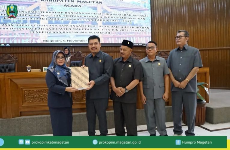 Rapat Paripurna Bahas Raperda Kepariwisataan dan Pengelolaan Barang Milik Daerah
