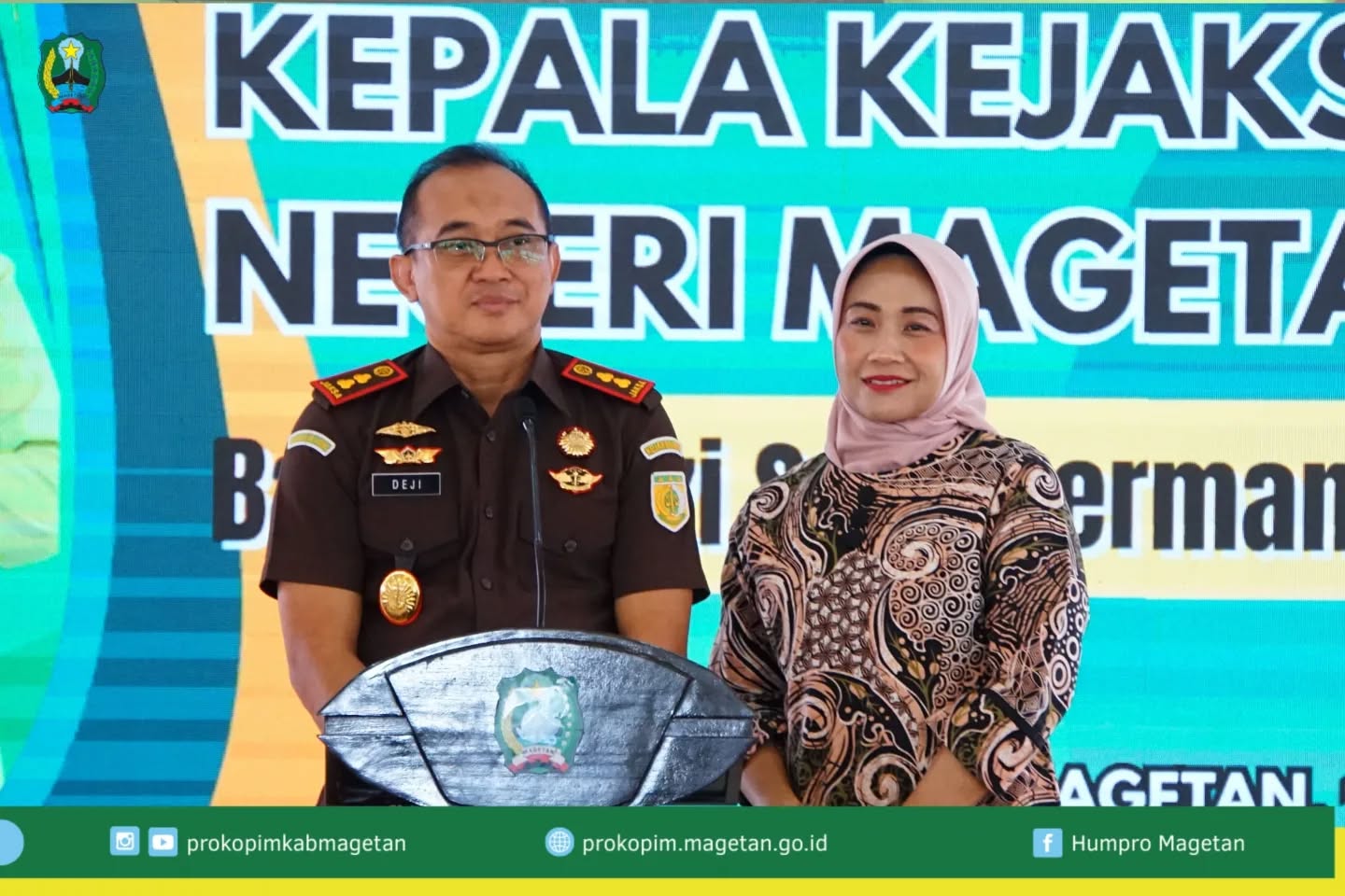 Perkenalan Kepala Kejaksaan Negeri Magetan yang baru, Bpk. Dezi Septiapermana S.H., M.H