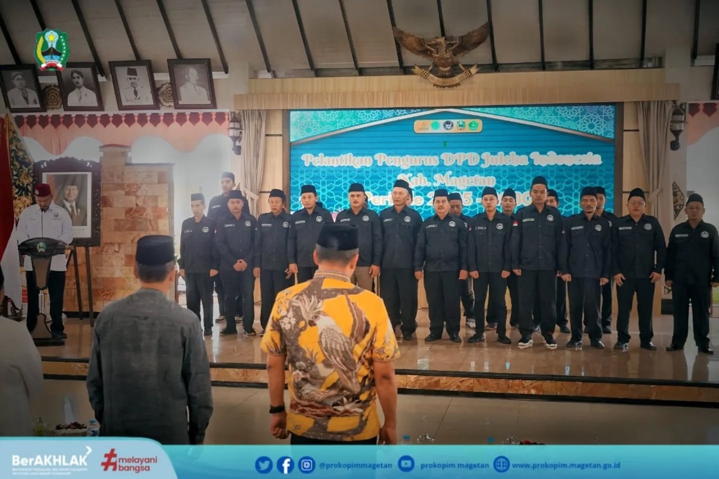 DPD JULEHA Magetan Resmi Dilantik, Komitmen Jamin Kehalalan Daging Konsumsi Umat