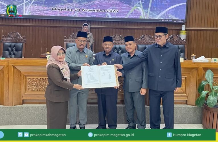 DPRD dan Pemkab Magetan Tandatangani Nota Kesepakatan KUA-PPAS 2026