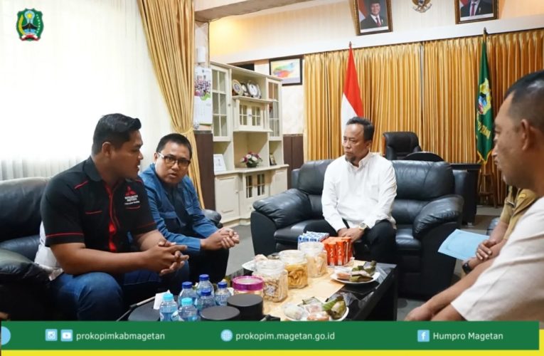 Audiensi Panitia Magetan Vespa Bersatu dengan Wakil Bupati Magetan
