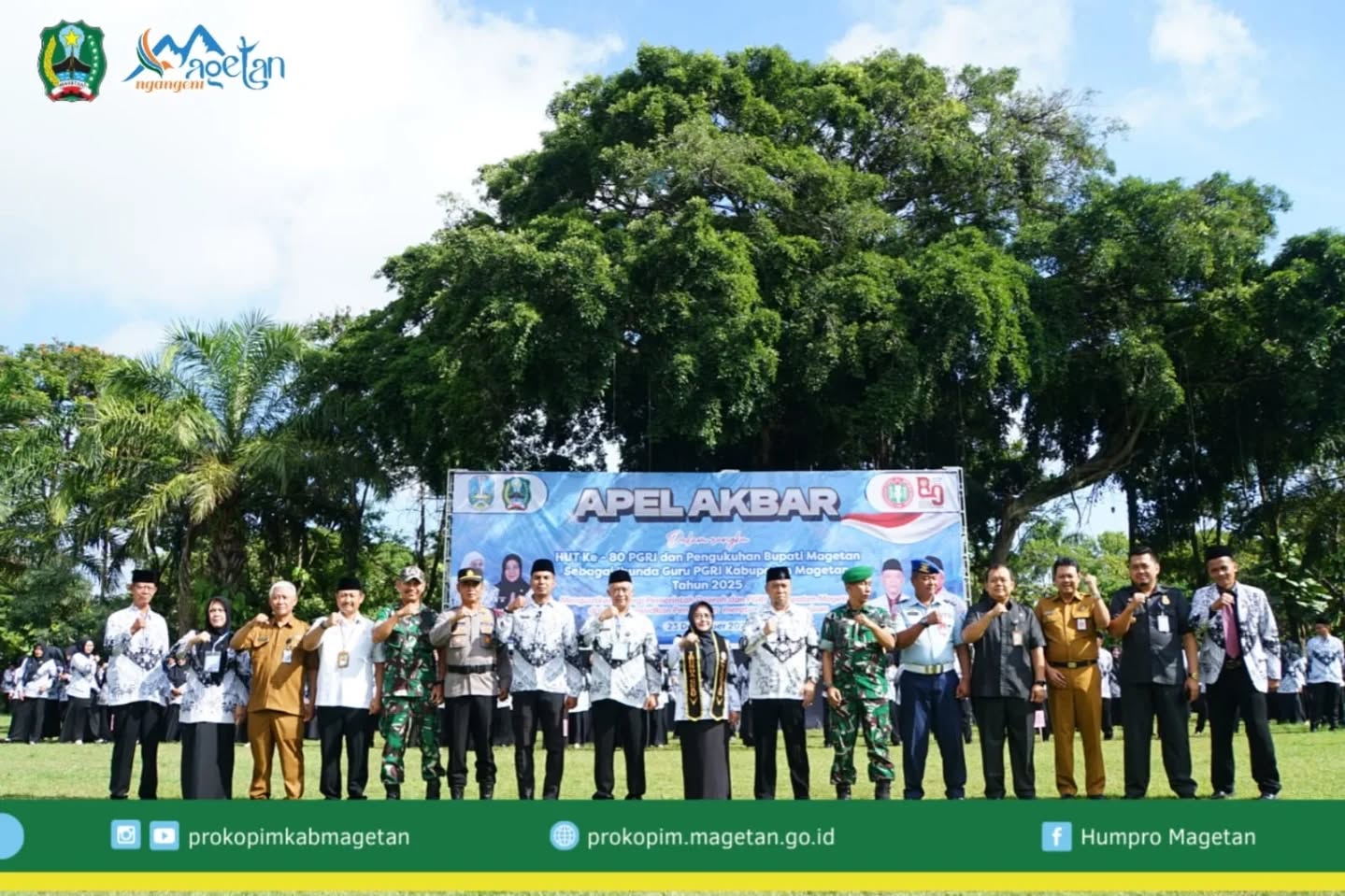 Peringati HUT ke-80 PGRI, Guru Adalah Pilar Utama Pembangunan SDM