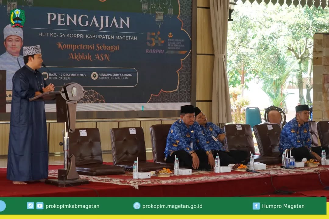 Pengajian KORPRI: ASN Harus Jalankan Tugas dengan Penuh Tanggung Jawab