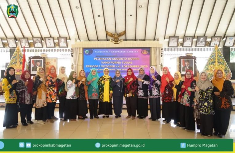 Wujud Apresiasi Pengabdian, Pemkab Magetan Lepas 99 ASN Purna Tugas