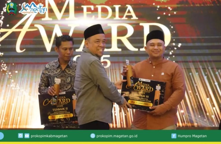 Media Award 2025, Apresiasi Pemkab Magetan untuk Insan Pers