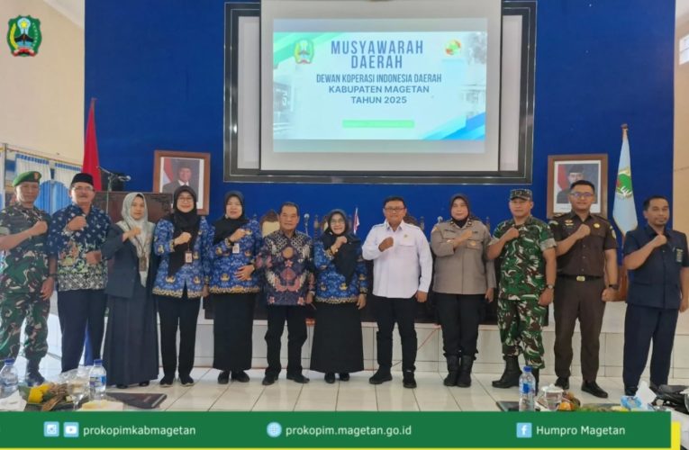 Bupati Magetan Dorong Musda Dekopinda Jadi Momentum Penguatan Gerakan Koperasi