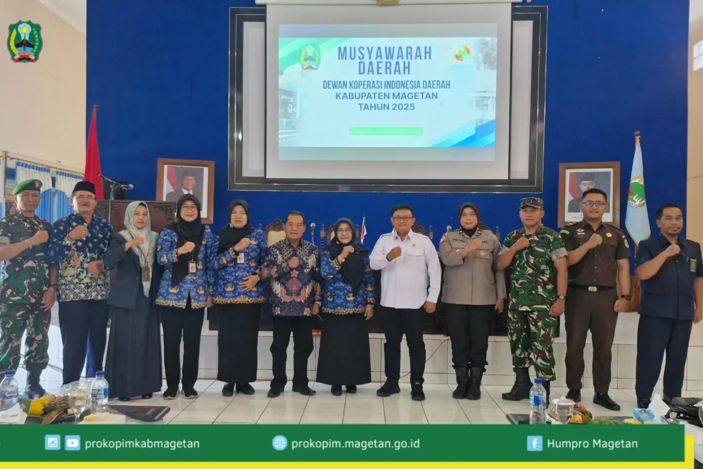 Bupati Magetan Dorong Musda Dekopinda Jadi Momentum Penguatan Gerakan Koperasi