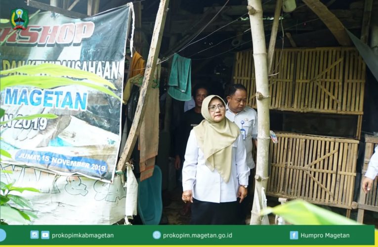 Bupati Magetan Tinjau Rumah Warga Tidak Layak Huni di Selotinatah