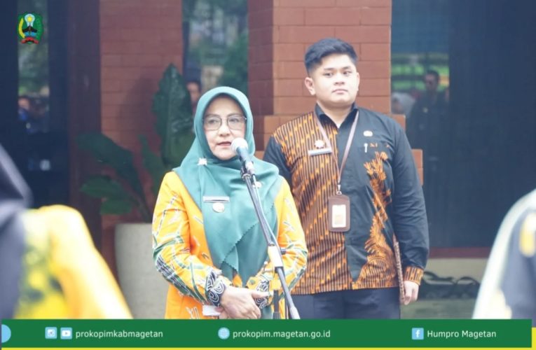Bupati Magetan Pimpin Apel Pagi Perdana 2026, Tegaskan Komitmen Disiplin, Integritas, dan Inovasi ASN