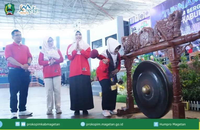 Bupati Magetan Buka Turnamen Futsal Bupati Cup IX dalam Rangka HUT ke- 34 SMK Yosonegoro