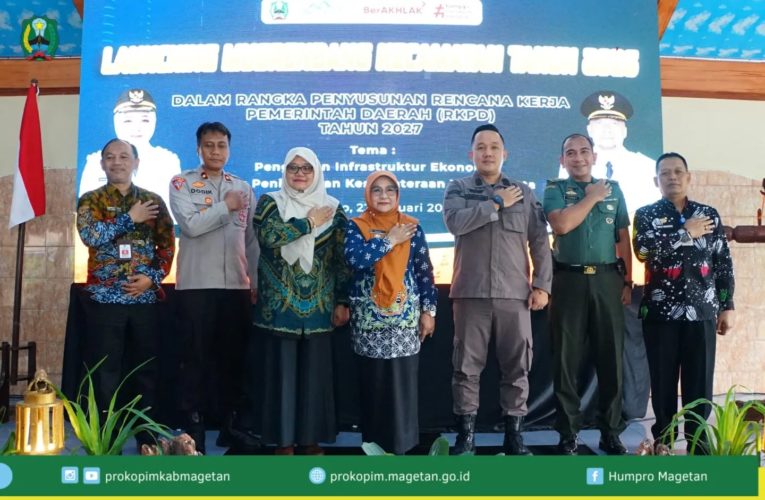 Perkuat Infrastruktur Ekonomi, Pemkab Magetan Luncurkan Musrenbang Kecamatan