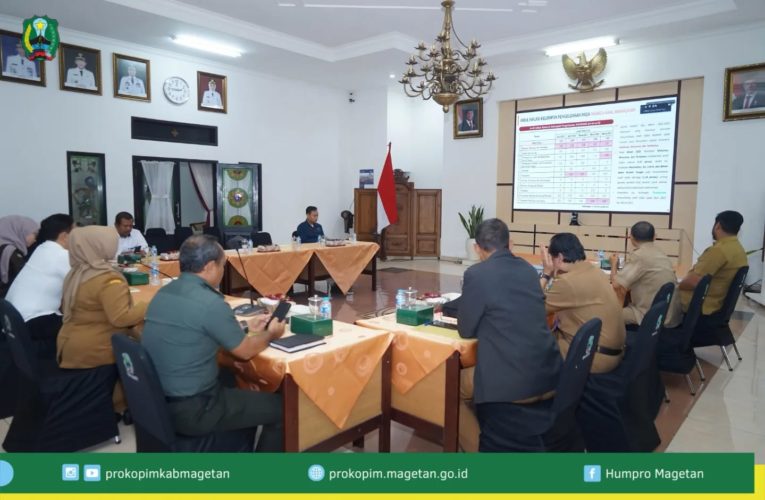 BUPATI MAGETAN IKUTI RAKOR PENGENDALIAN INFLASI MINGGU KEDUA JANUARI 2026